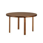 Aalto Table Round Walnut Stained, Artek