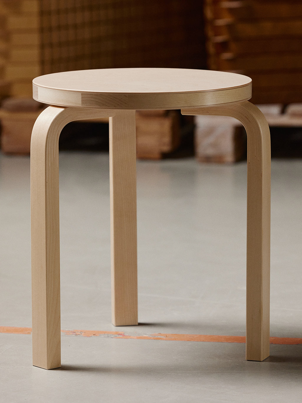 Stool 60 Natural,  Artek