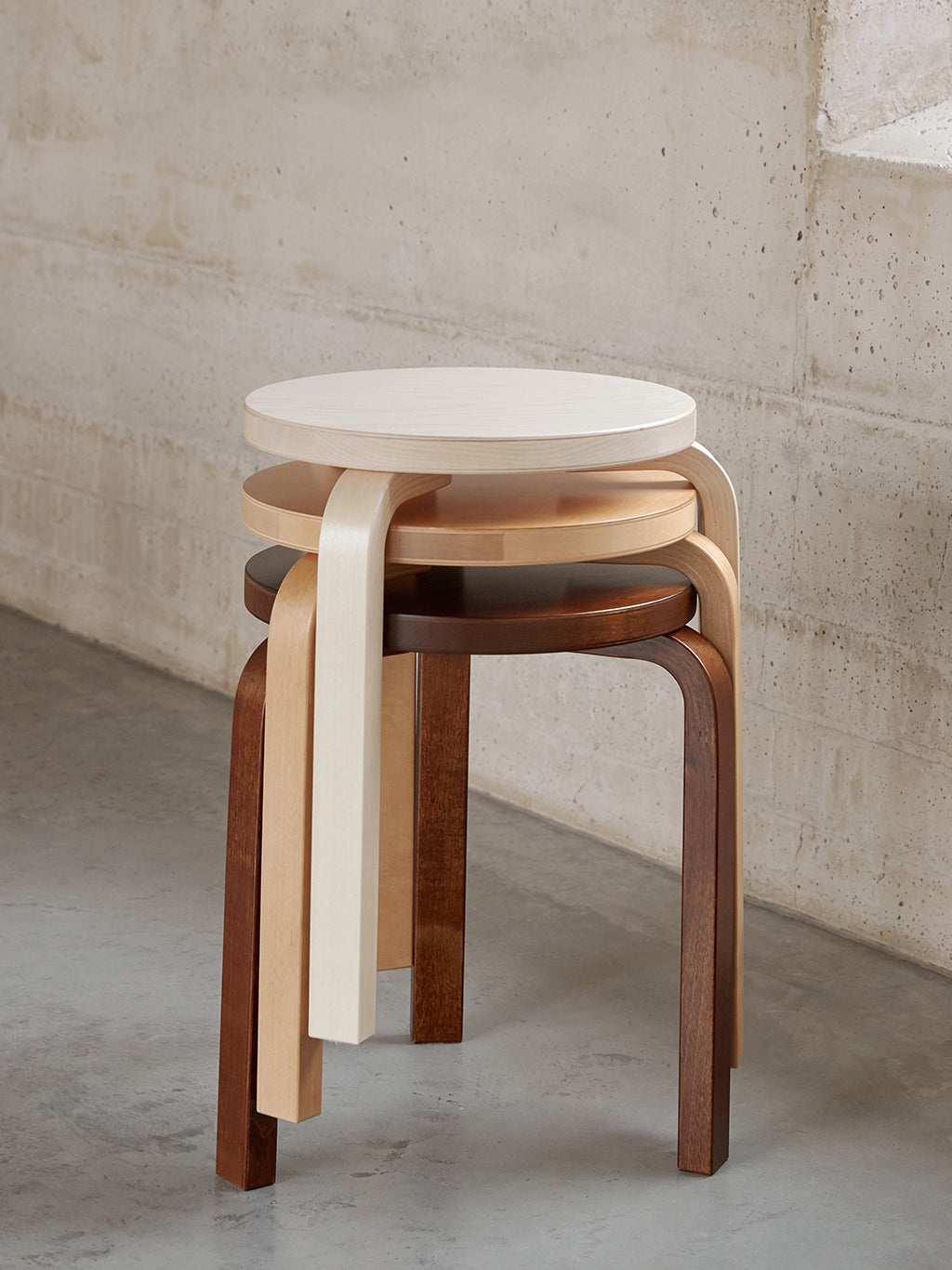 Stool 60 Natural,  Artek