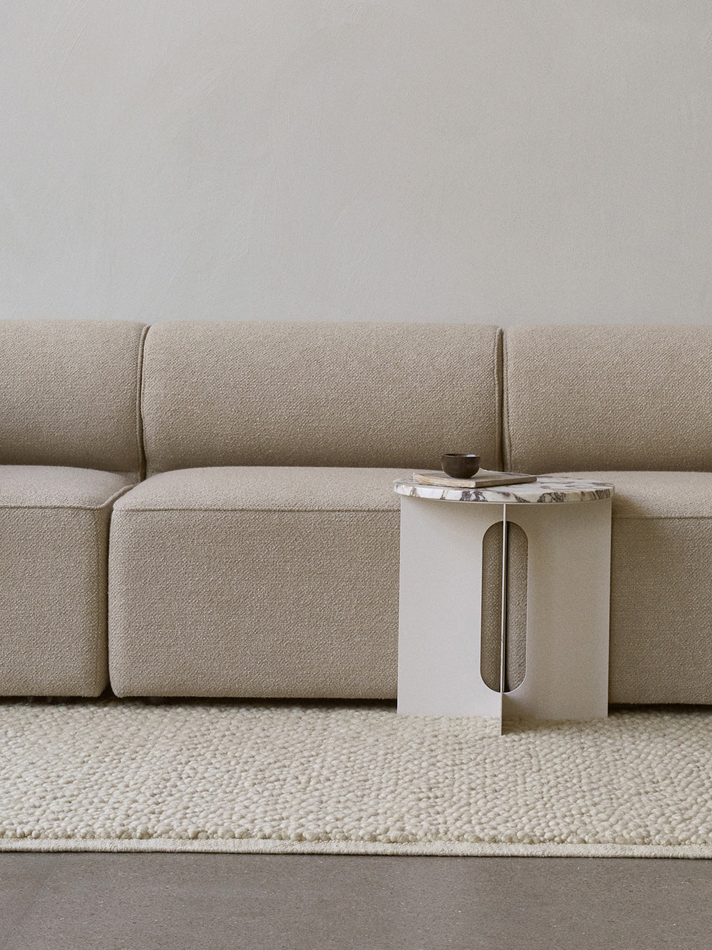 Eave Modular Sofa 3-Seater Bouclé 02, Audo Copenhagen