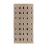 Claremont Bath Towel Sand & Noir