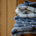 Modern Tartan Collection Celeste & Chalk, BAINA
