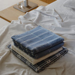 Modern Tartan Collection Celeste & Chalk, BAINA
