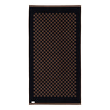 Roman Pool Towel Tabac & Noir