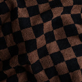 Roman Pool Towel Tabac & Noir