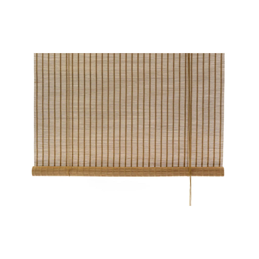 Fine Bamboo Blinds Striped, Color & Co