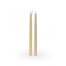 Pale Beeswax Dinner Candles, Dipam