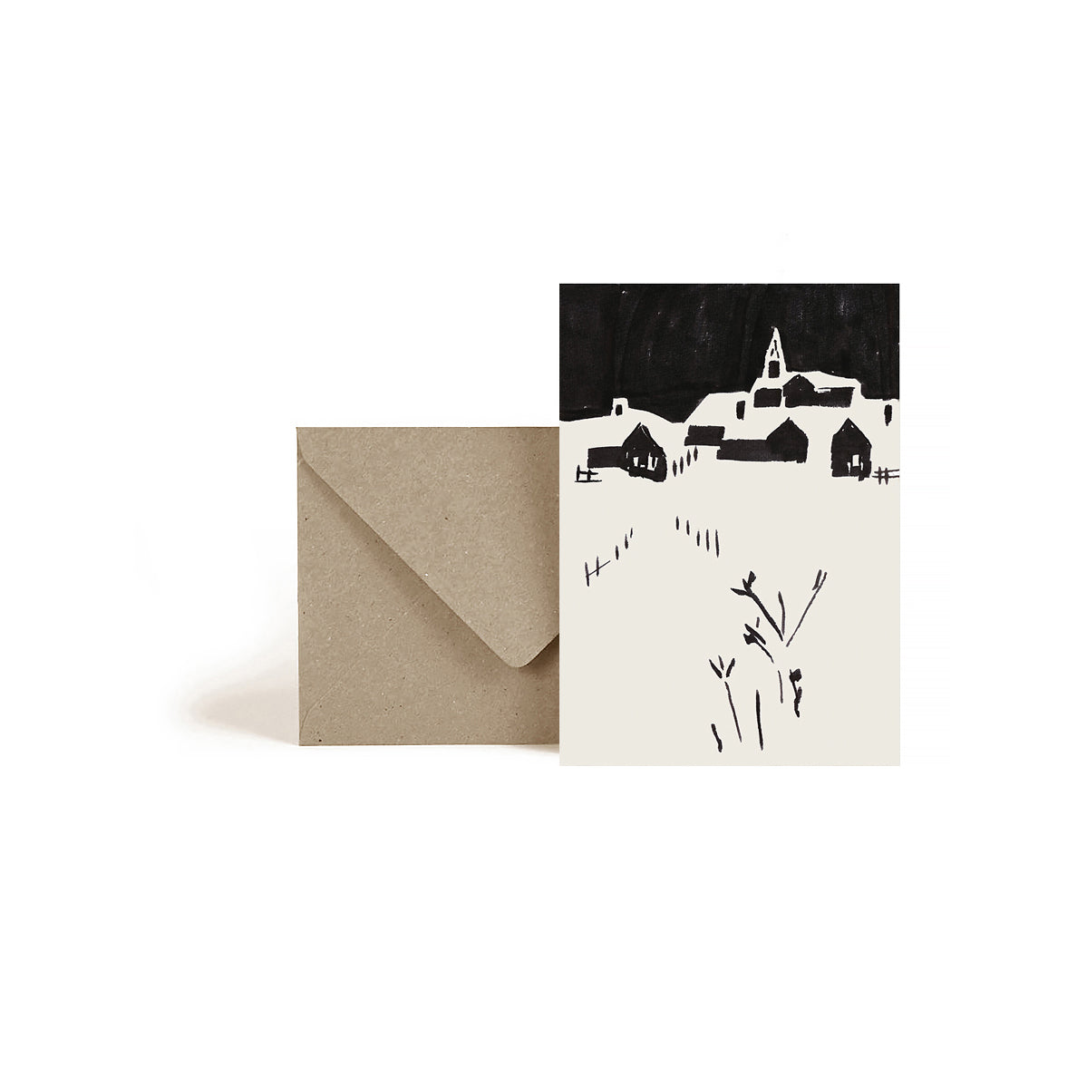 Notecard Snow, Esther Schuivens