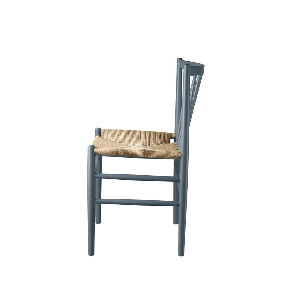 J80 Dining Chair Ocean Blue, FDB Møbler