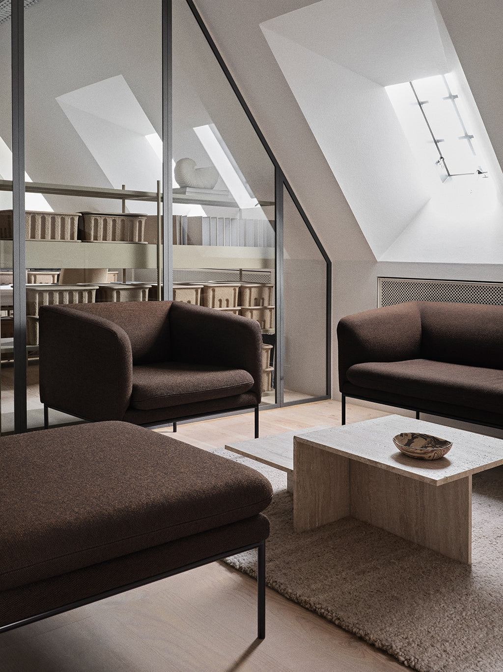 Distinct Coffee Table Natural, Ferm Living