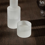 Ripple Carafe Set Frosted, Ferm Living