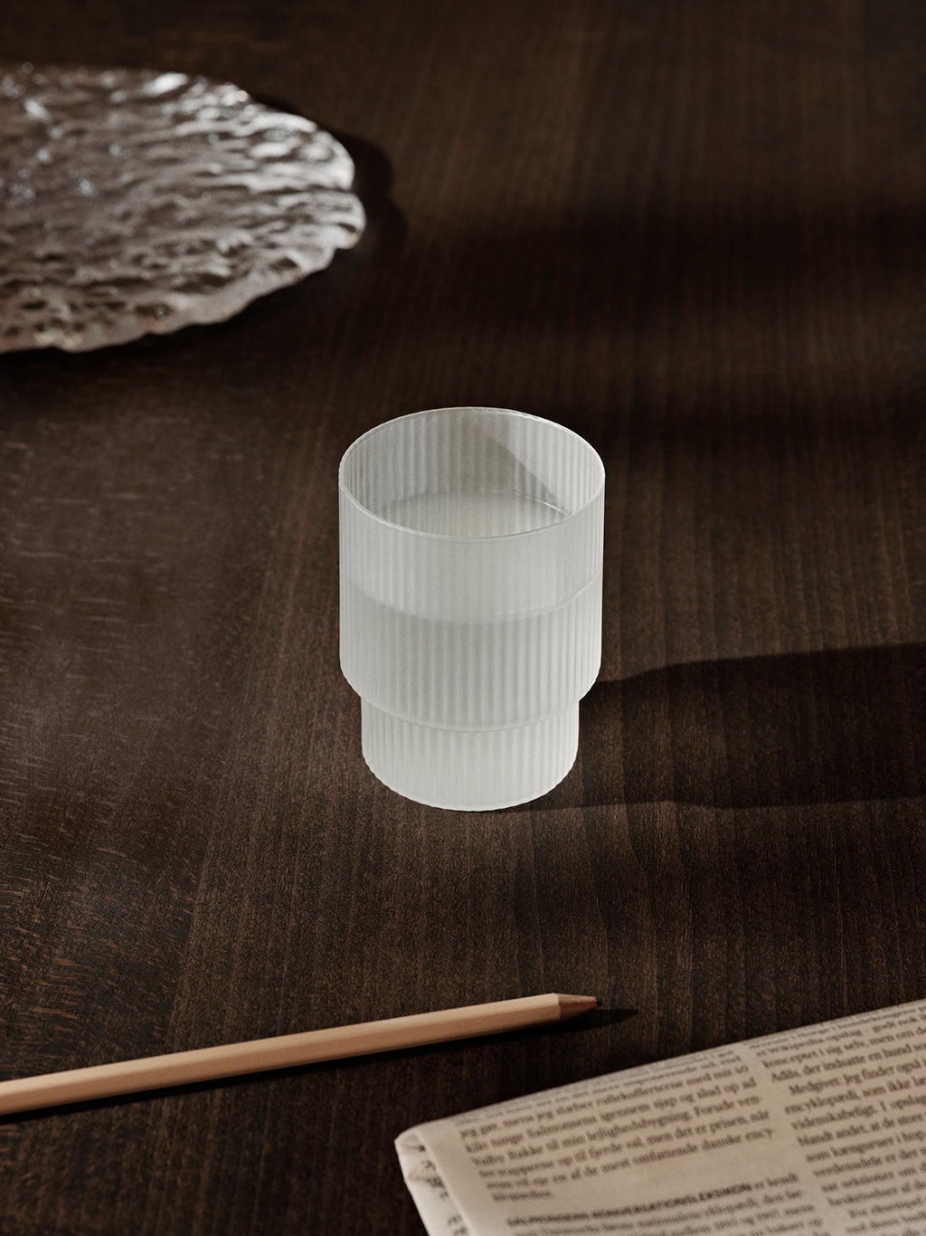 Ripple Glasses Frosted, Ferm Living