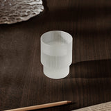 Ripple Glasses Frosted, Ferm Living