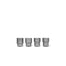 Ripple Glasses Small Smoked Grey, Ferm Living