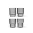 Ripple Glasses Smoked Grey, Ferm Living
