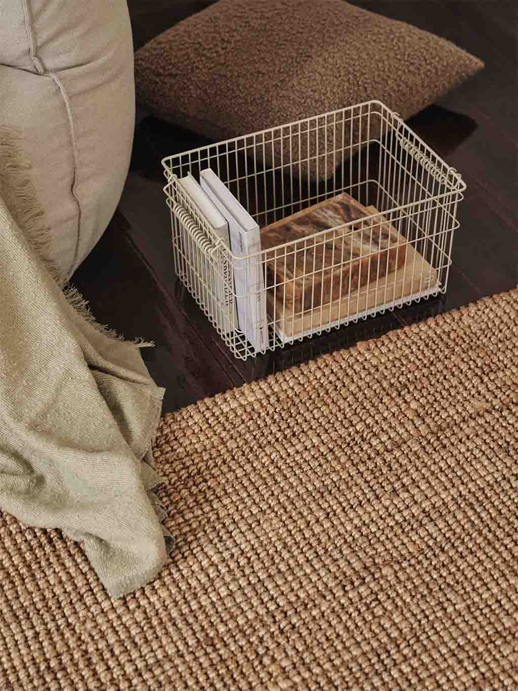 Cala Stackable Baskets Cashmere, Ferm Living