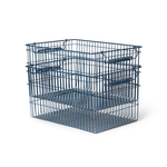Cala Stackable Baskets Dark Blue, Ferm Living