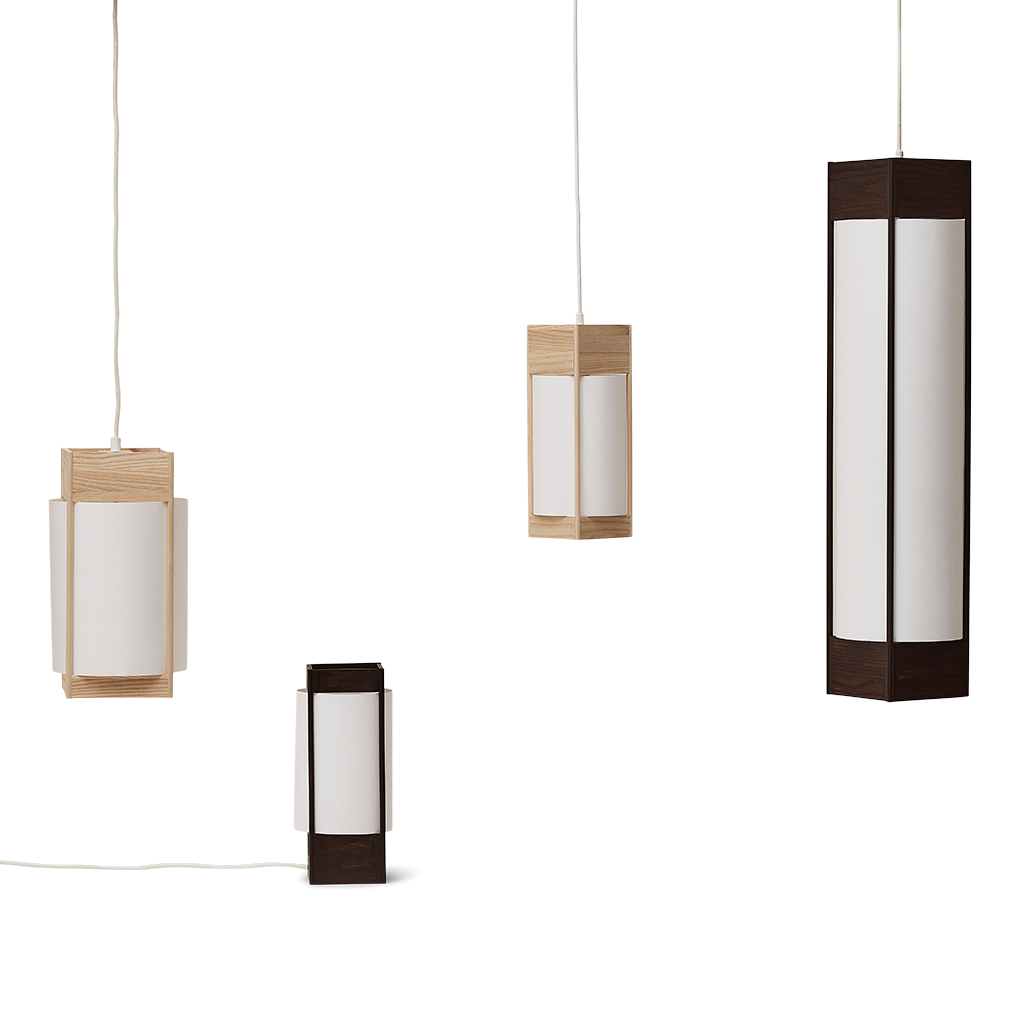 Andon Pendal Lamps, Form & Refine