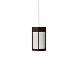 Andon Pendant Medium Dark Brown Ash, Form & Refine