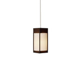 Andon Pendant Medium Dark Brown Ash, Form & Refine