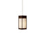 Andon Pendant Medium Dark Brown Ash, Form & Refine