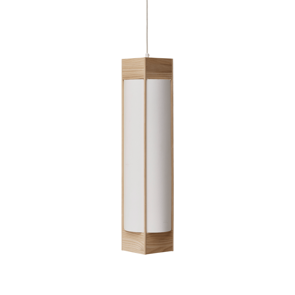 Andon Pendal Long Ash, Form & Refine