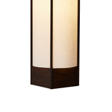 Andon Pendal Long Dark Brown Ash, Form & Refine