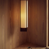 Andon Pendal Long Dark Brown Ash, Form & Refine