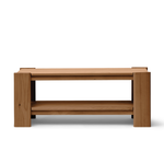 Beam Bench Deep Brown, Form & Refine