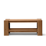 Beam Bench Deep Brown, Form & Refine