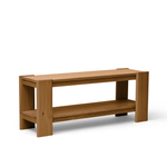 Beam Bench Deep Brown, Form & Refine
