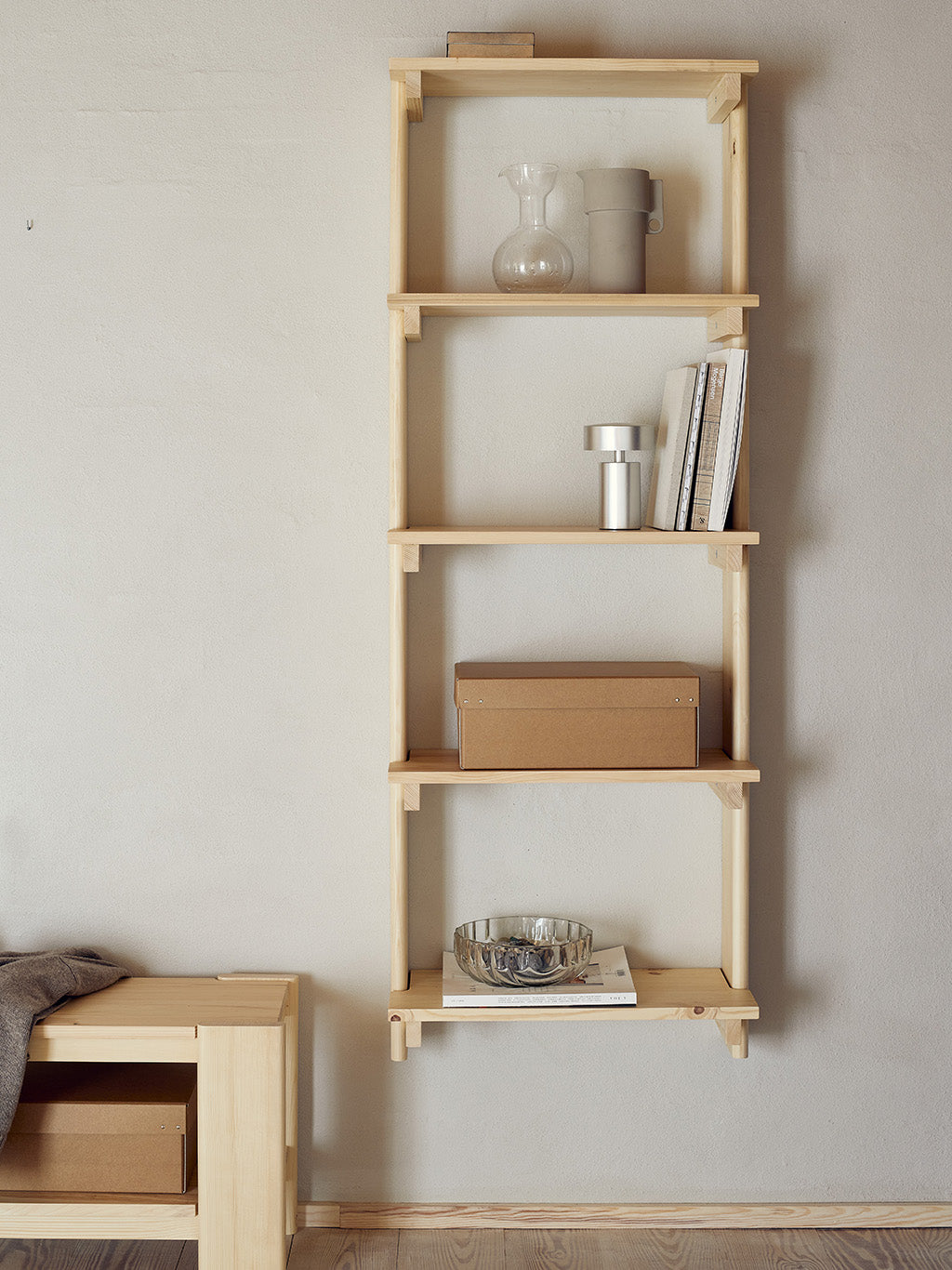 Beam Wall Shelf 5, Form and Refine