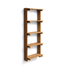 Beam Wall Shelf 5 Deep Brown, Form & Refine