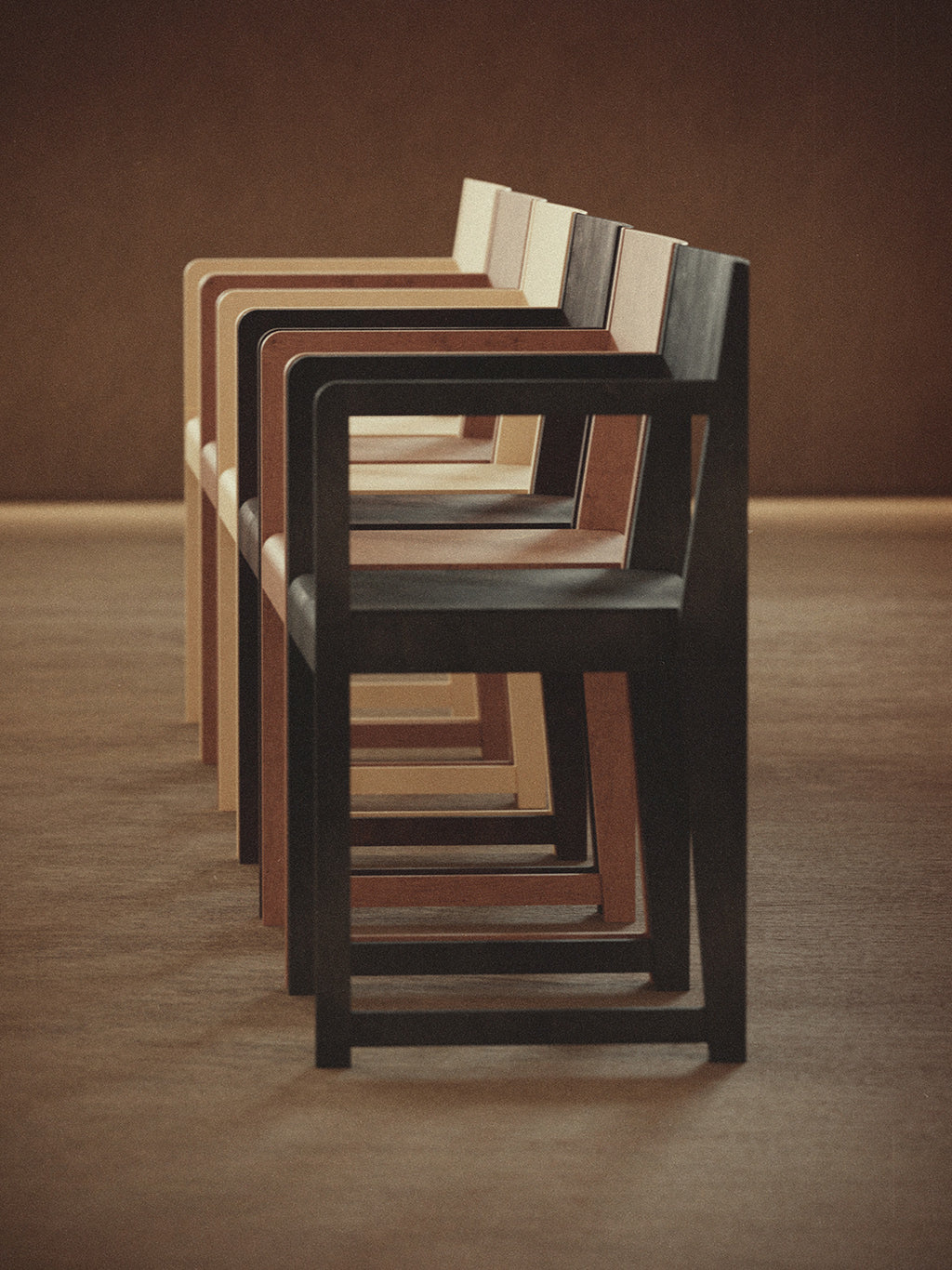 Armrest Chair 01 Warm Brown, Frama