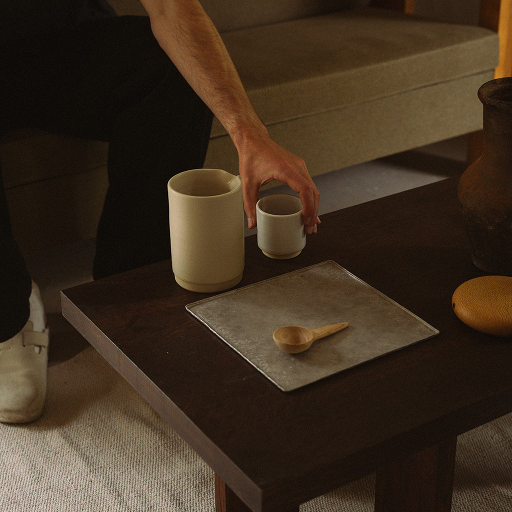 Farmhouse Coffee Table Dark Oak, Frama