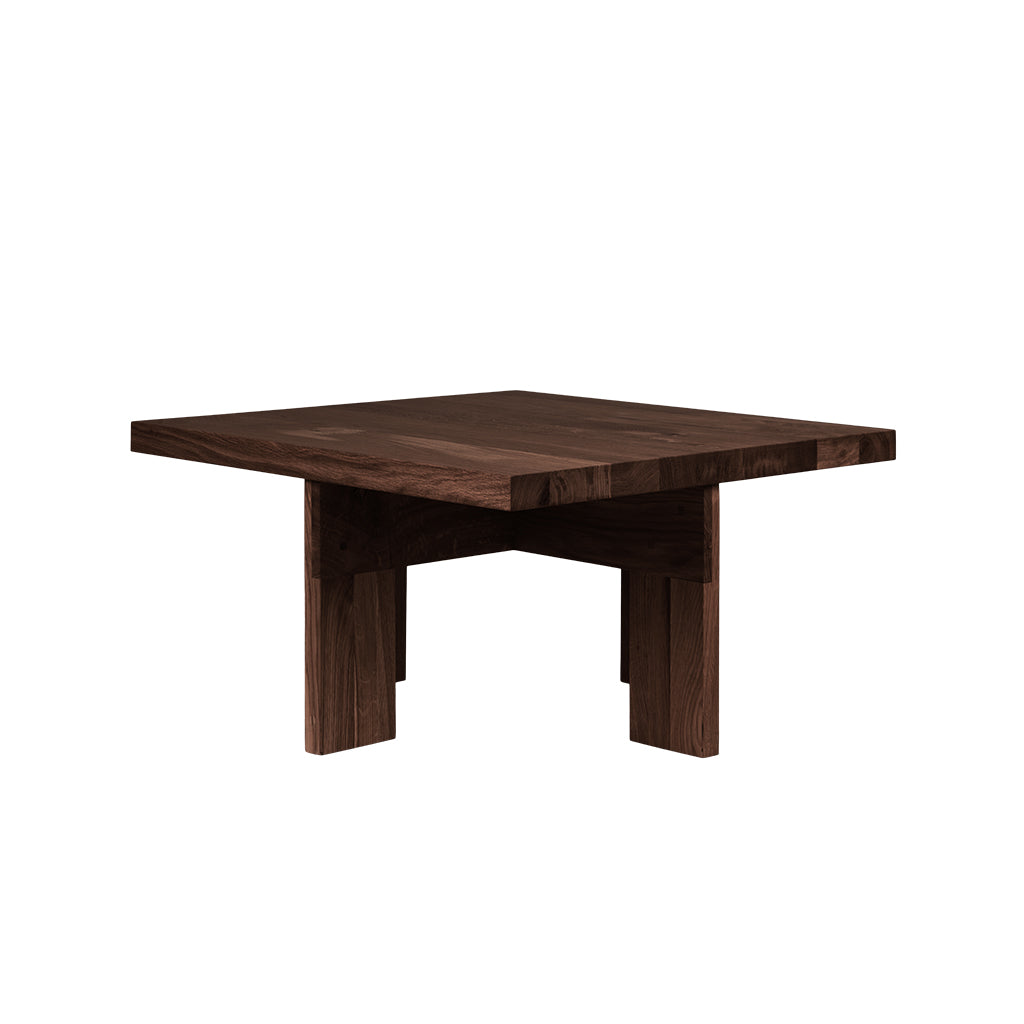 Farmhouse Coffee Table Square Dark Oak, Frama