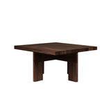 Farmhouse Coffee Table Square Dark Oak, Frama