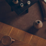 Farmhouse Coffee Table Square Dark Oak, Frama