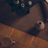 Farmhouse Coffee Table Square Dark Oak, Frama