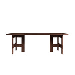 Farmhouse Trestle Table Dark Oak, Frama