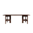 Farmhouse Trestle Table Dark Oak, Frama