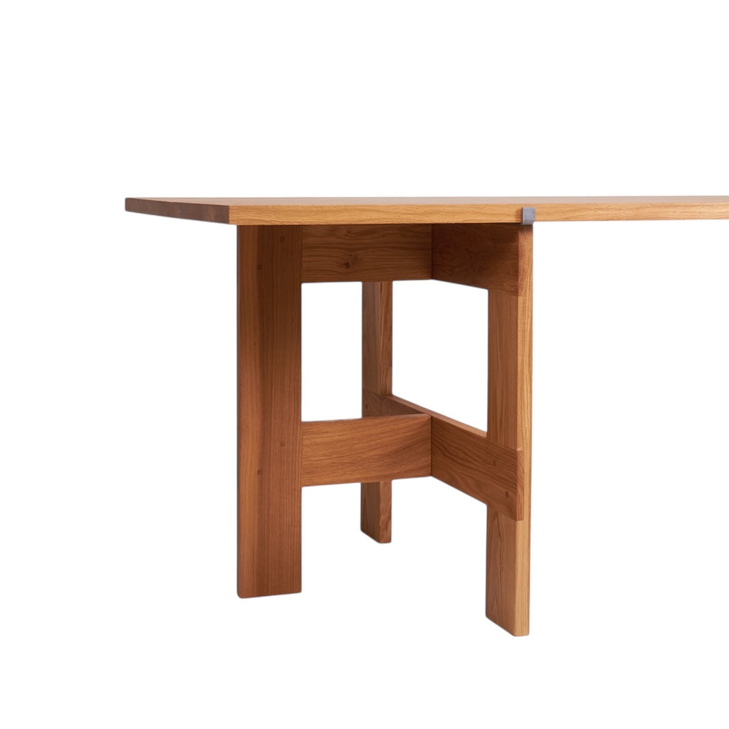 Farmhouse Trestle Table Oak, Frama