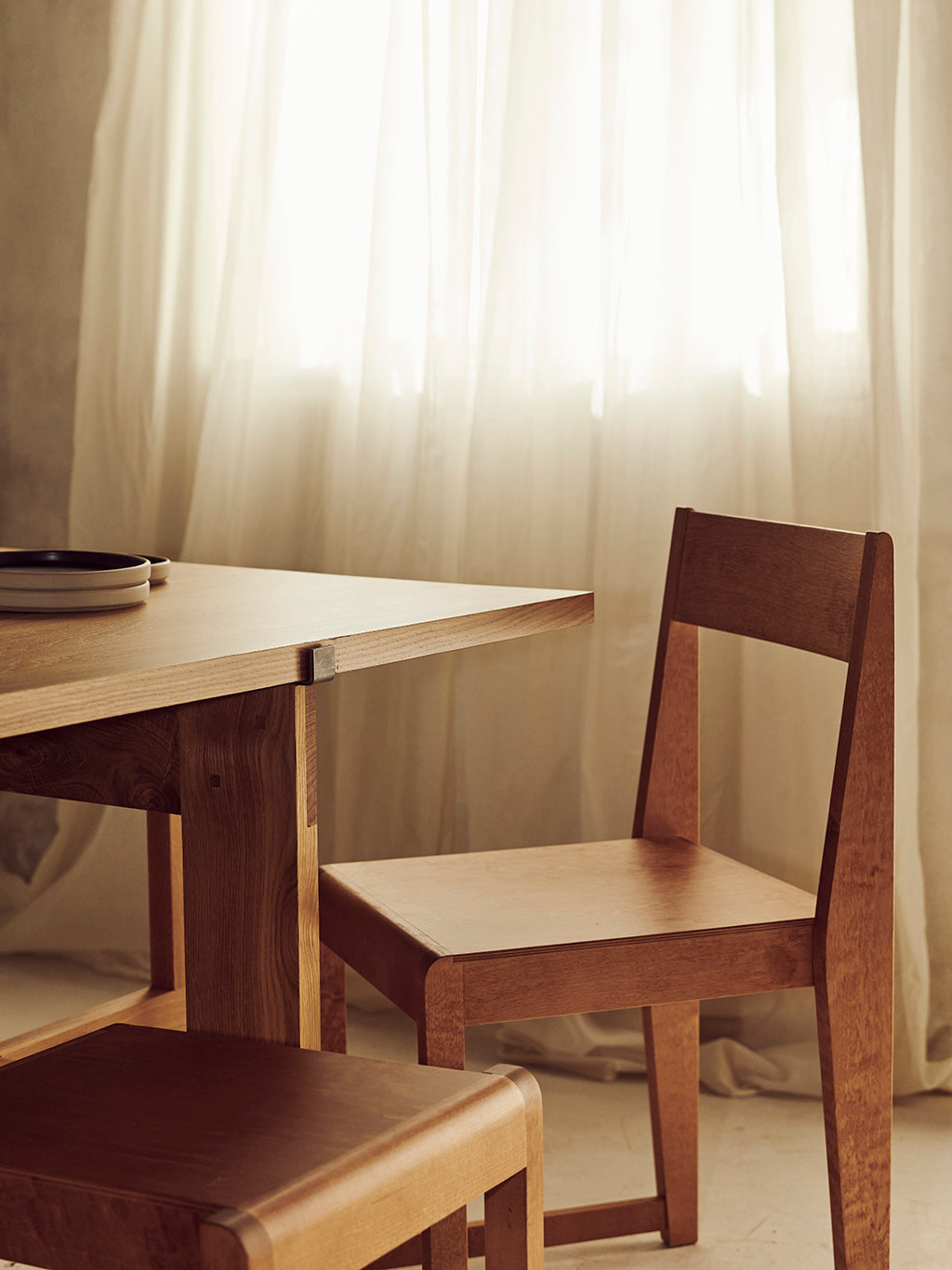 Farmhouse Trestle Table Oak, Frama