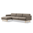 Calmo 3 Seater Chaise Linara 125, Fredericia