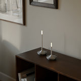 Wick Table Lamp Small Aluminium, Graypants