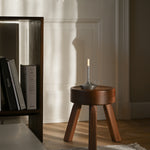 Wick Table Lamp Small Aluminium, Graypants