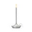 Wick Table Lamp Aluminium, Graypants