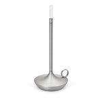 Wick Table Lamp Aluminium, Graypants