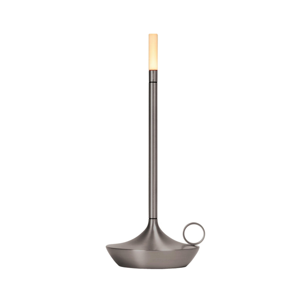 Wick Table Lamp Graphite, Graypants