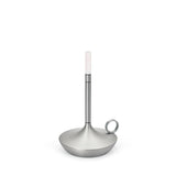 Wick Table Lamp Small Aluminium, Graypants